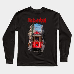 Istanbul: Taksim Tram Long Sleeve T-Shirt